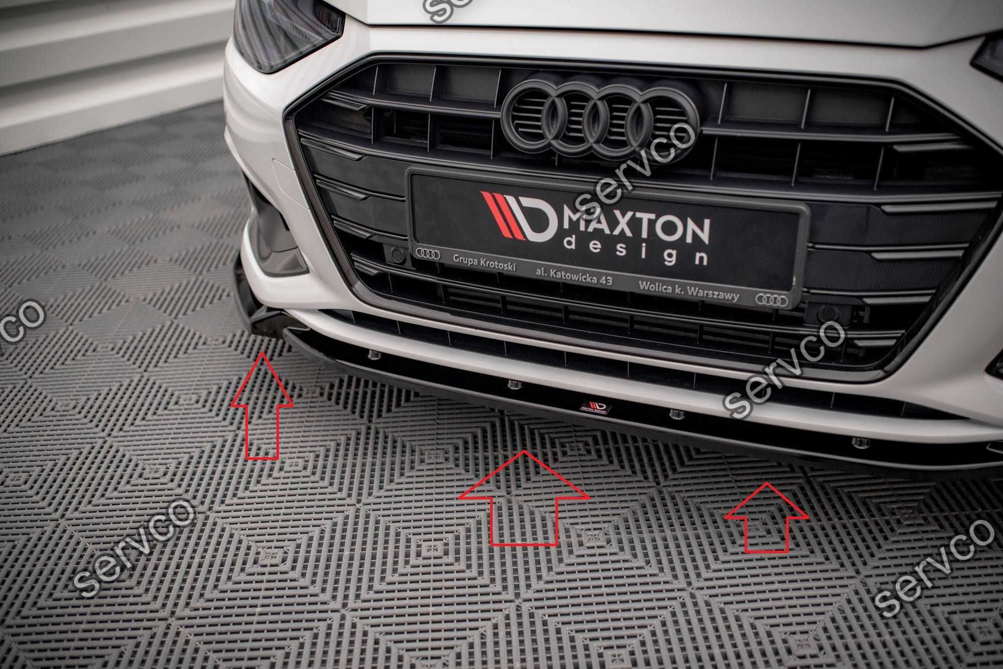 Pachet Body kit tuning Audi A4 B9 Facelift 2019- v4 - Maxton Design