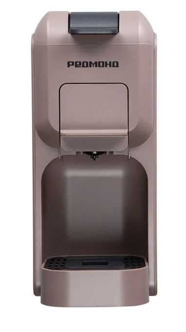 Кофемашина капсульная Redmond CM713 белый, бежевый, серо-коричневый
