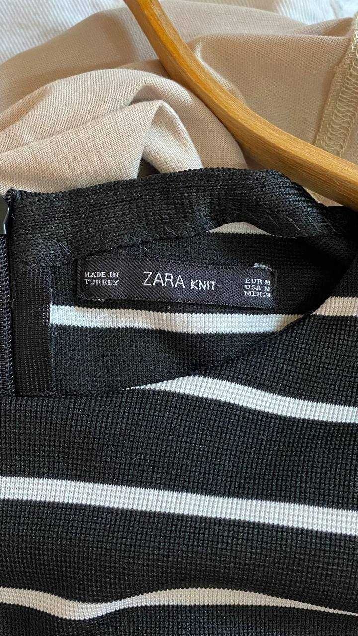 Платье в полоску Zara