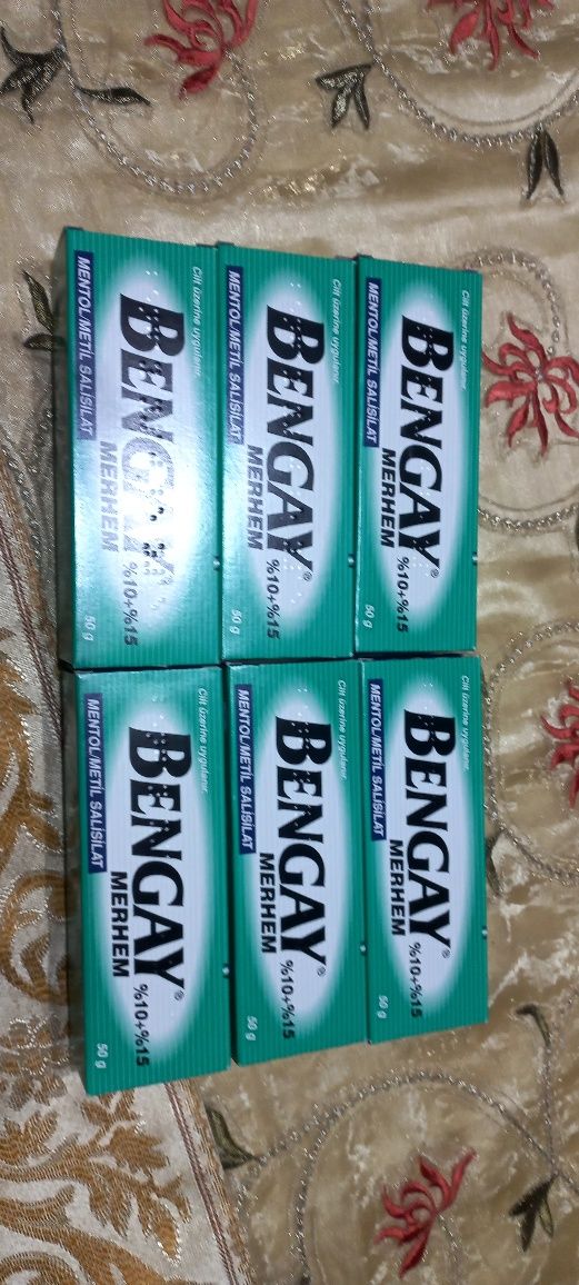 Crema antireumatica Bemgay-MERHEM Turcia.
Produs original
Valabilitate