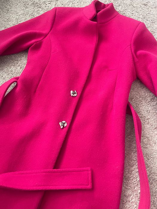 Палто AVIN цвят фуксия