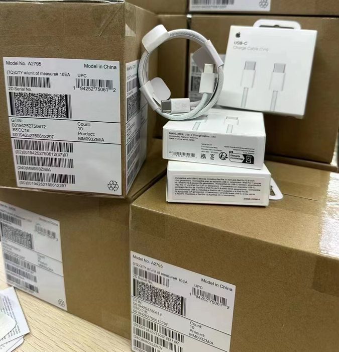 Cablu iPhone 17, 16 și 15 series   Nylon 1m usb tip  c to c ios