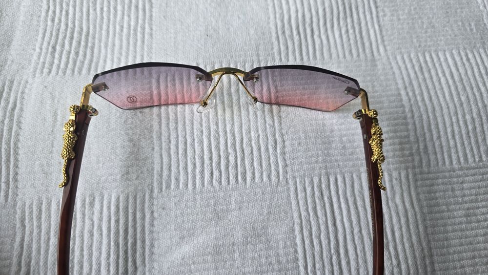 Ochelari de soare Cartier pink
