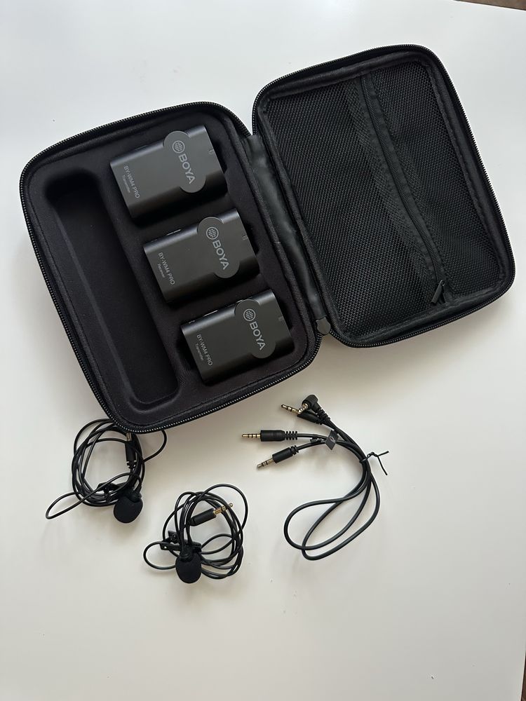 Vand Lavaliere Boya BY-WM4 PRO-K2 Linie Wireless