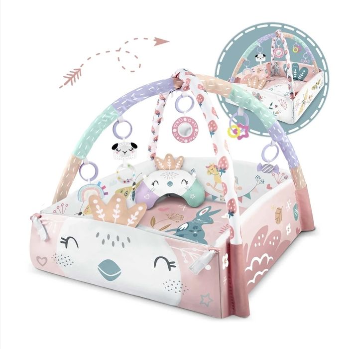 Активна гимнастика за бебе/Подложка за активност/ Пространство за игр