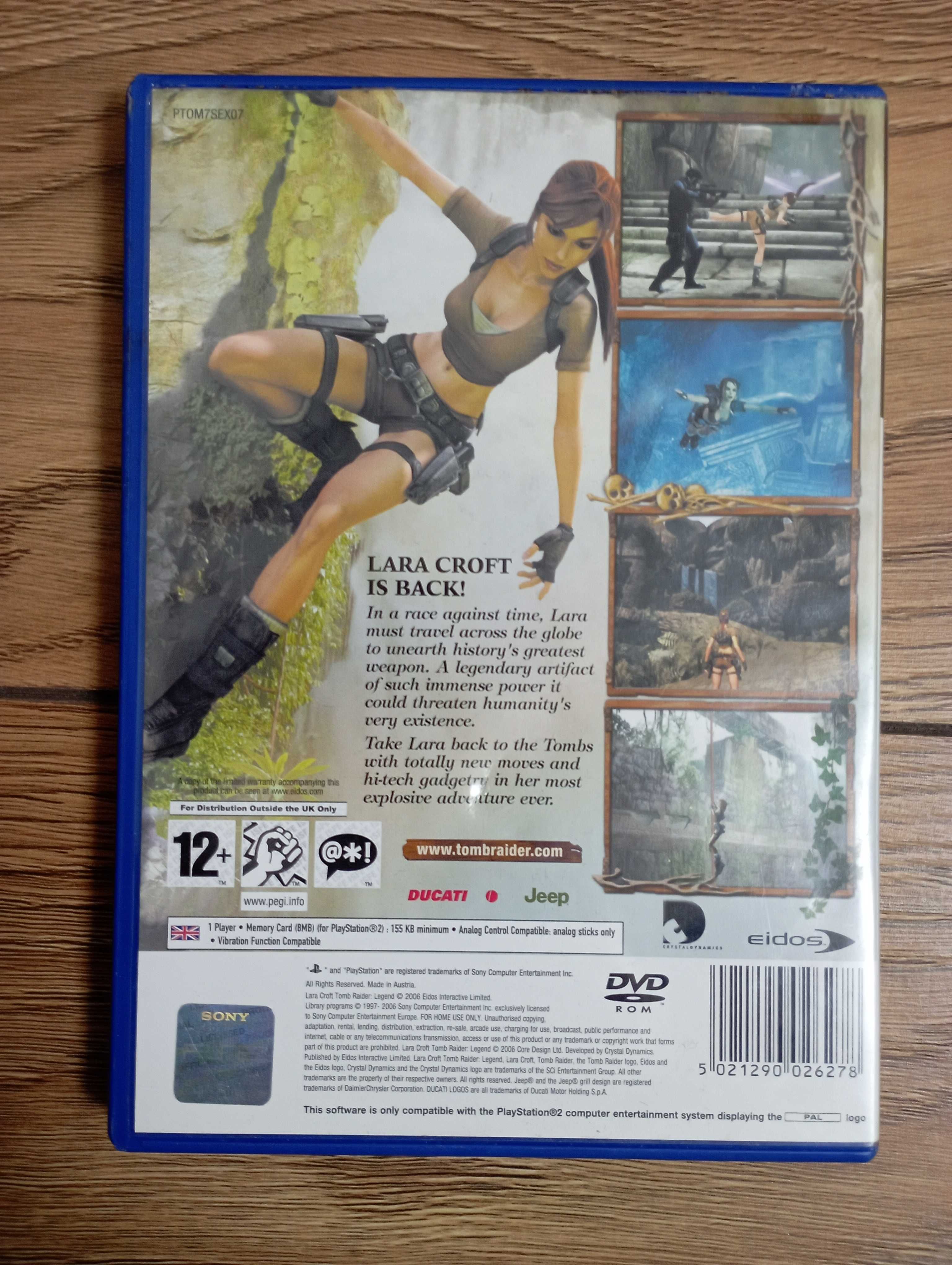 Lara Croft Tomb Ryder Legend PS2