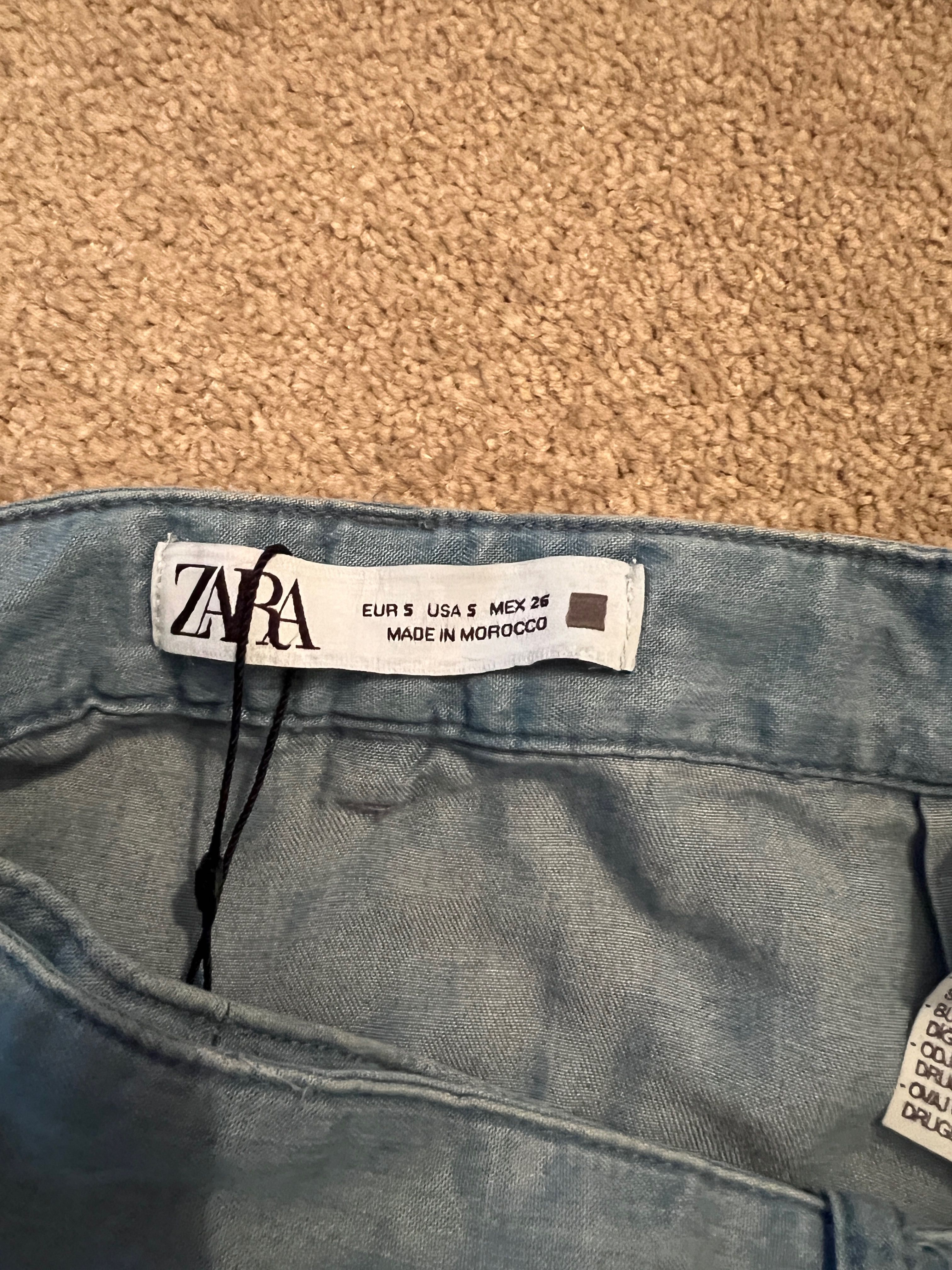 Zara Fusta pantaloni jeans subțire S