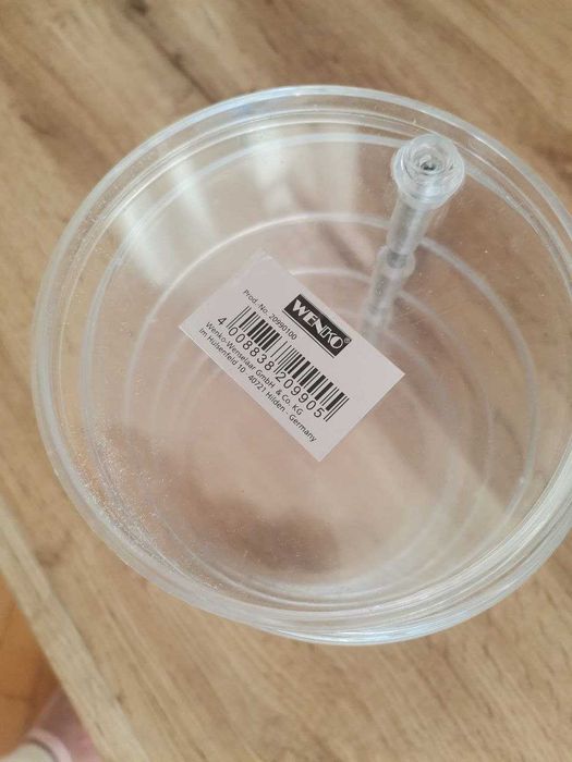 Прозрачен органайзер за козметика Wenko DE – 4 отделения, акрил НОВ DE