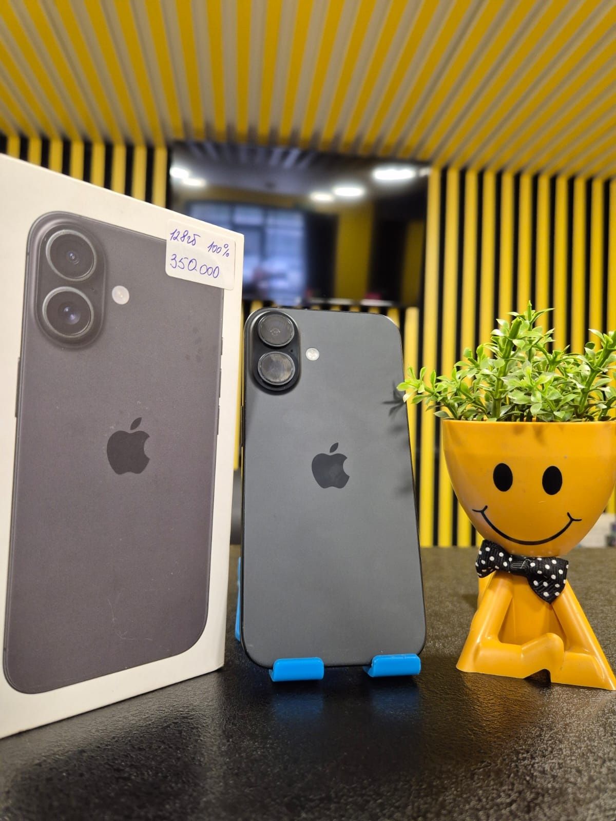Iphone 16,128гб, 100% акб