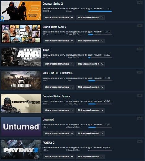 Продам акаунт steam