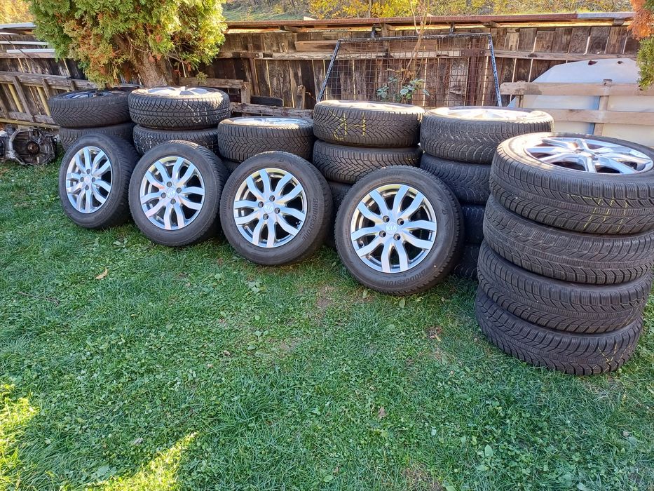 Jante aliaj 15"orig.KIA cu anv.IARNA 185/65/15