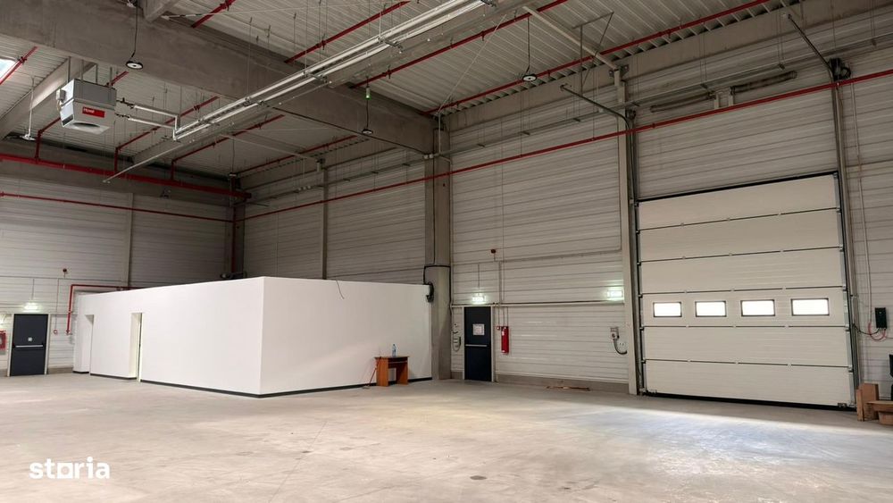 Hală de închiriat – 660 mp, cu birouri și grup sanitar