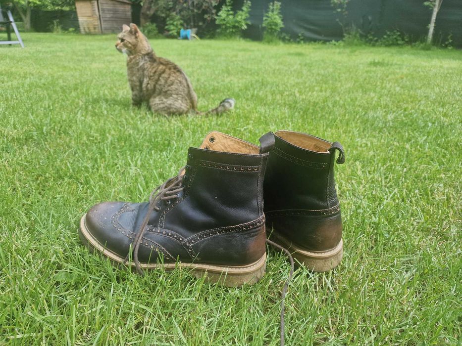 Зимни кожени обувки 43ти номер