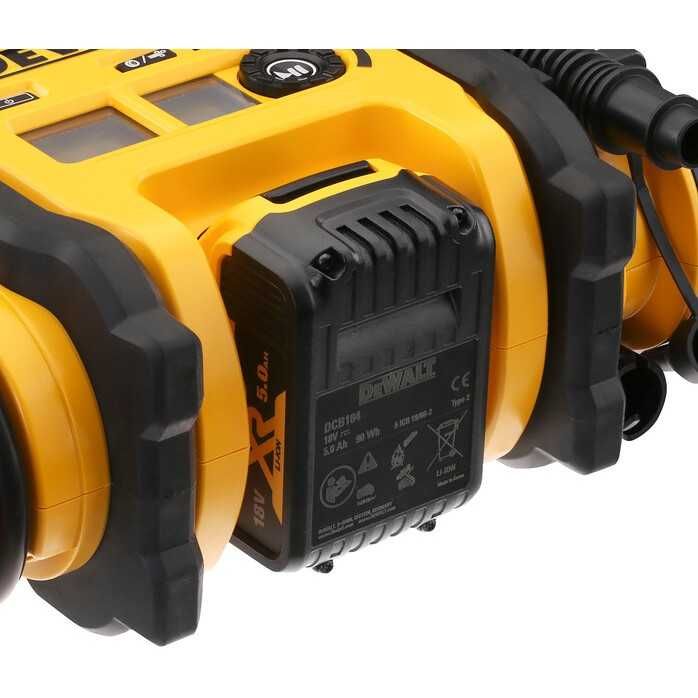 Компресор акумулаторен DEWALT DCC018N, 18V