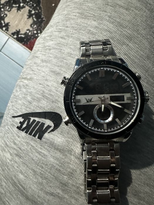 Ceas  AG stainless steel back, rezistent la apa