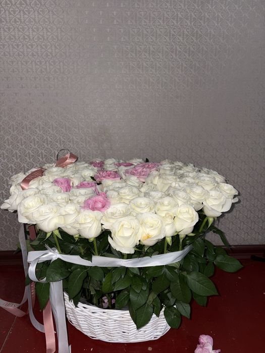 Гүл букет келістіріп беріп жберемін