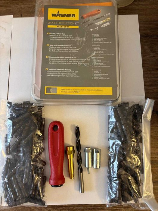 Kit de injecție WAGNER pentru prelucrarea lemnului