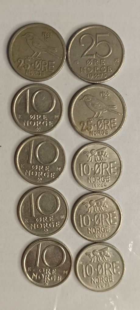 Продам монеты Норвегии