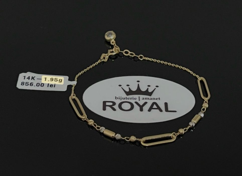 Bijuteria Royal CB : Bratara aur 14k 1,95 grame