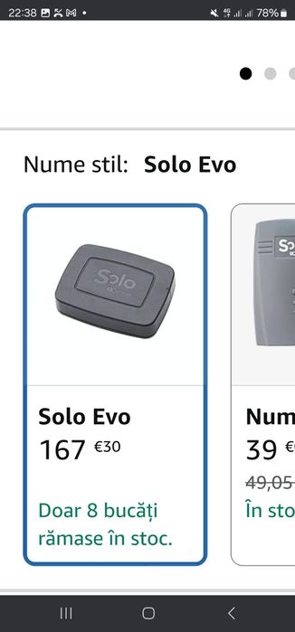 Deschizător de poartă wireless Bluetooth 1Control Solo EVO, deschizăto