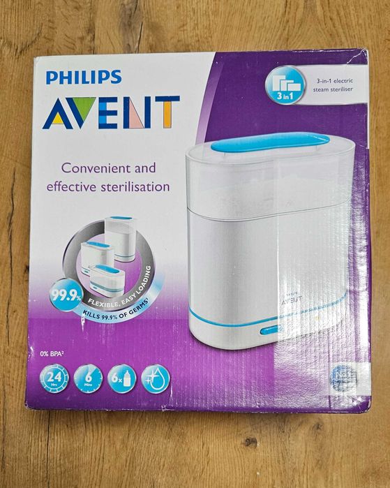 Електрически стерилизатор с пара 3 in 1, Philips AVENT