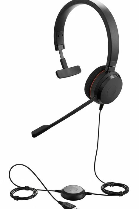 Jabra Casca Call Center Jabra Evolve 20 Microsoft, USB, Monoaural
