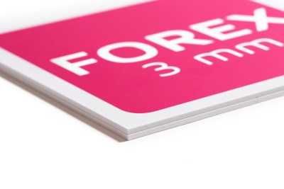Placi FOREX cu reclama/mesajul dvs - grosime 3-5 mm!