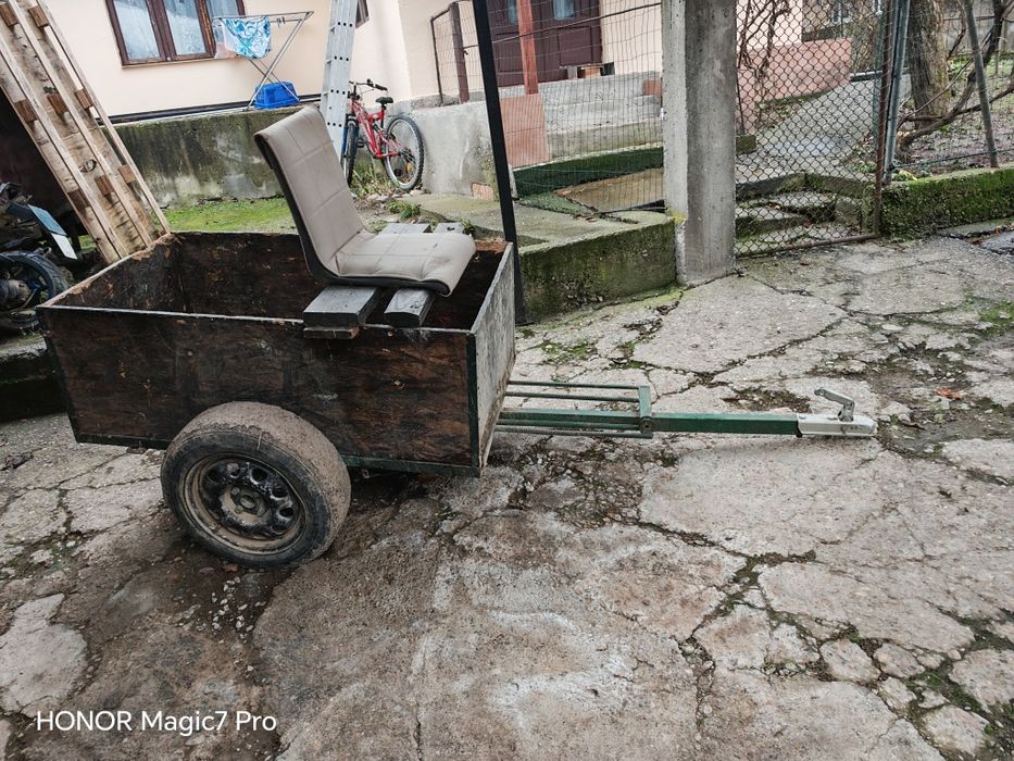 Remorca ATV , motocultor