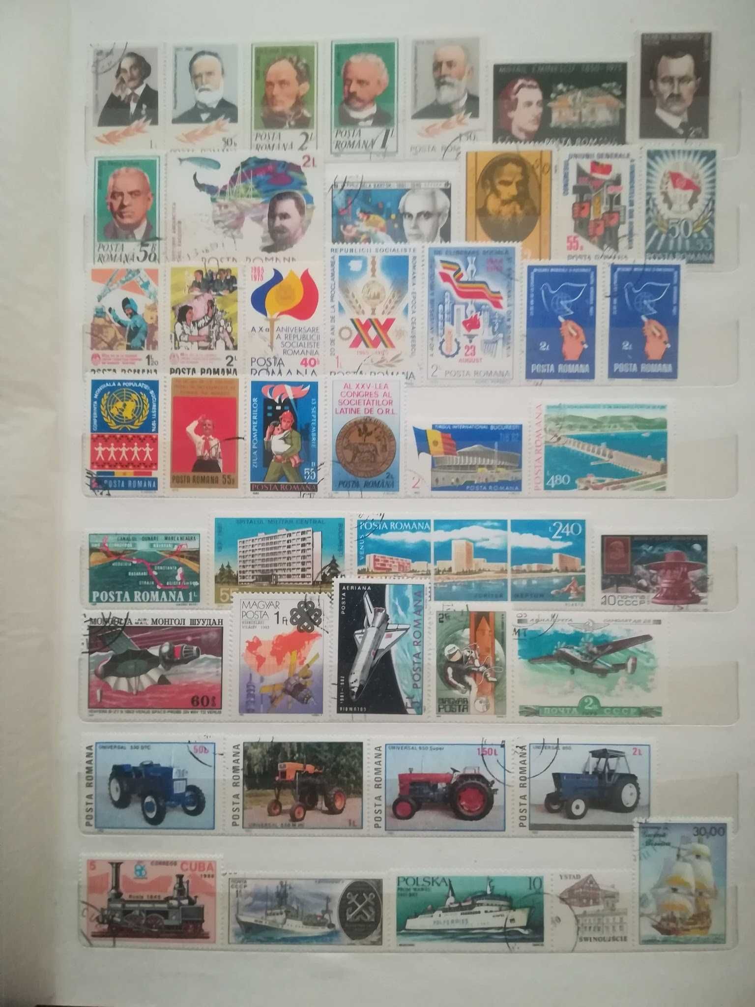 Cărți poştale/Timbre
