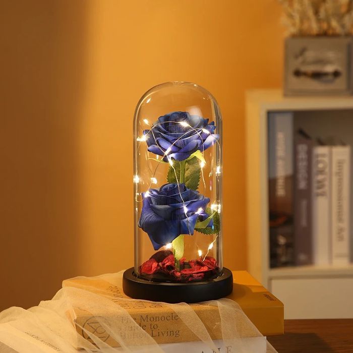 Trandafir din săpun in cupolă 22 cm x 11.5 cm