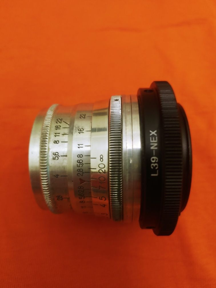 Индустар 26м + Sony e-m39 адаптер