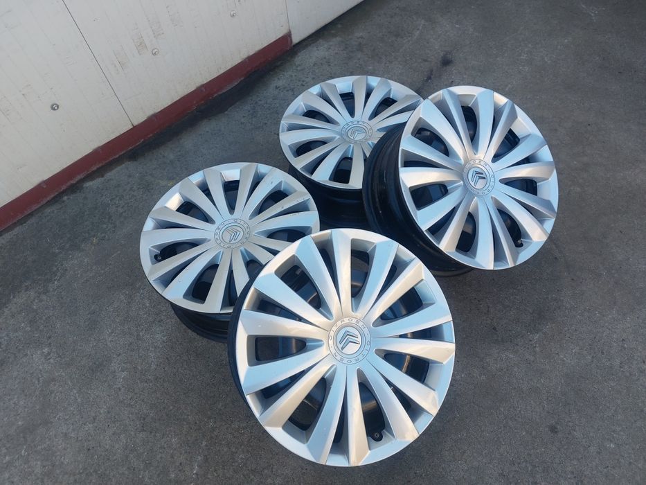 Jante tabla r16 + capace originale / gama CITROEN / PEUGEOT / 4x108