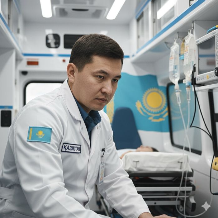 Орви грип простуда капельница витаминная на дому медсестра Алматы врач