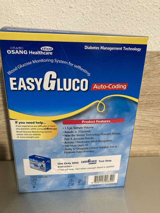 Glucometru EasyGluco nou, sigilat .