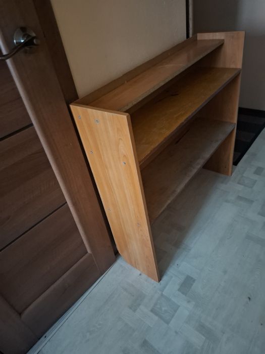 Полка для обуви, коричневая