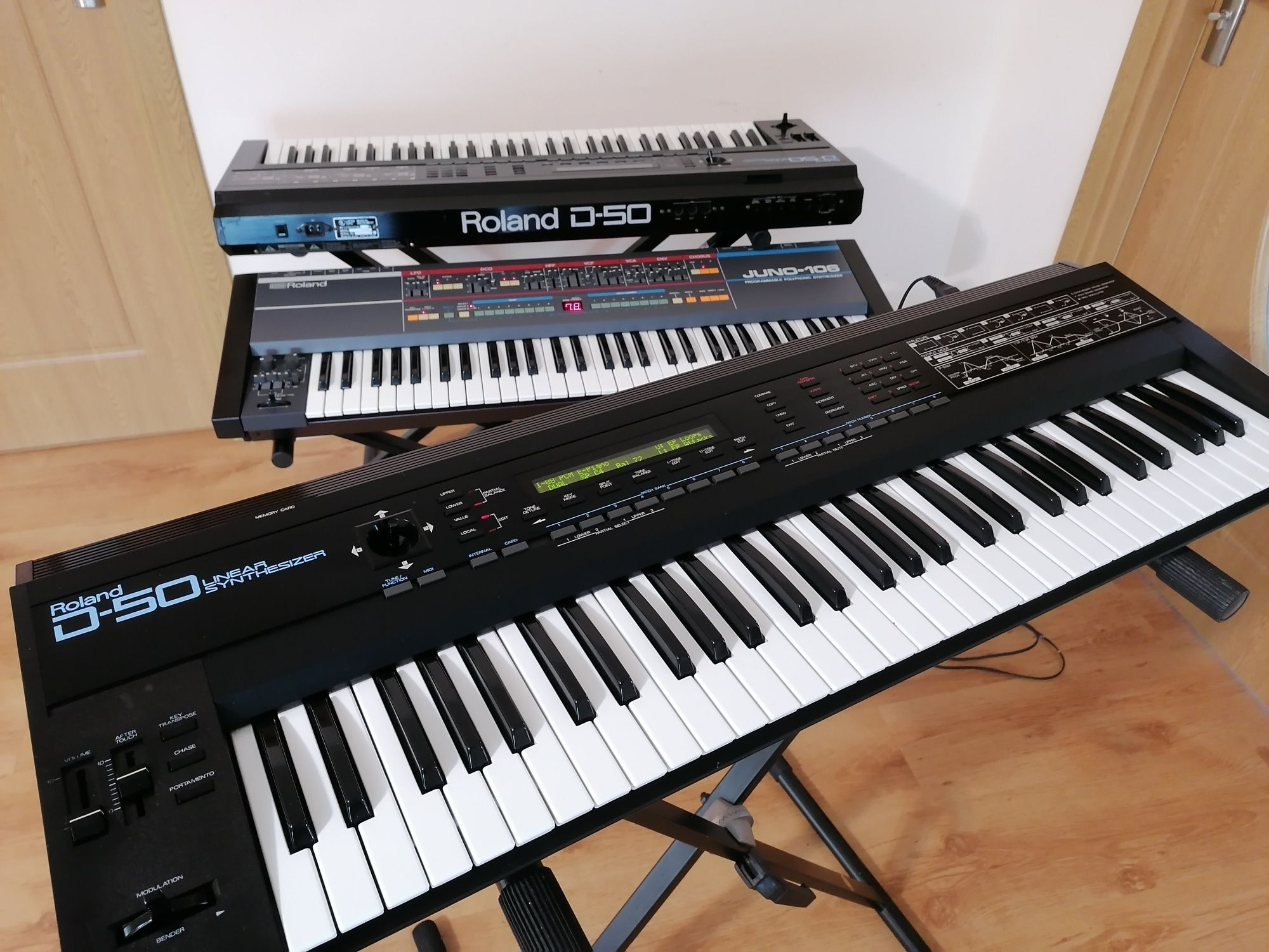 ROLAND D-50 sintetizator profesional keyboard orga pian