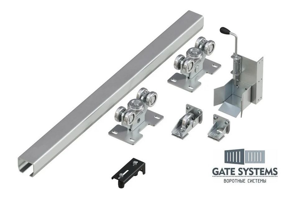Консольная система. Балка и ролики для ворот. Откатные ворота рельсы.