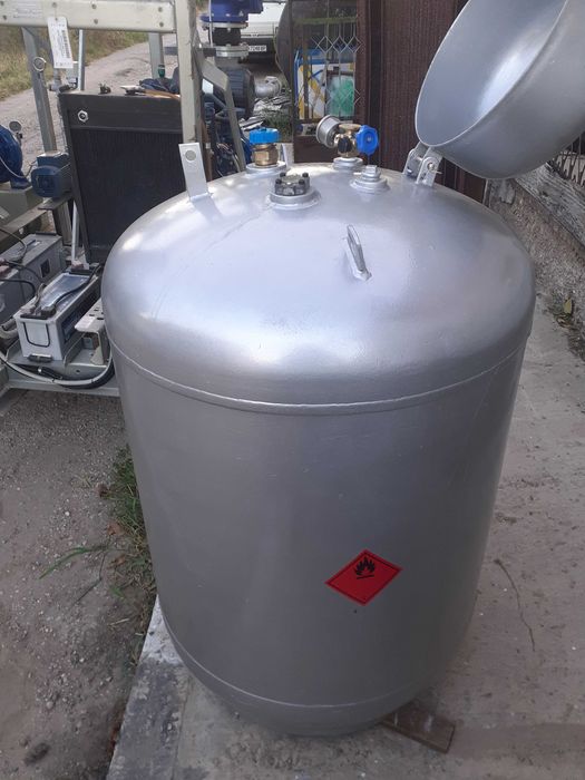 Газов резервоар цистерна 500 L Пропан Бутан LPG сгъстен въздух амоняк