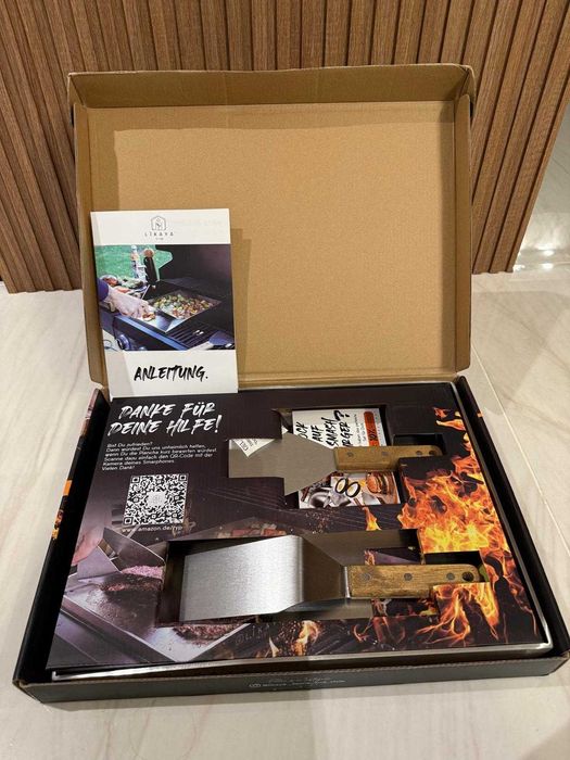 Placa de grătar set complet NOUA