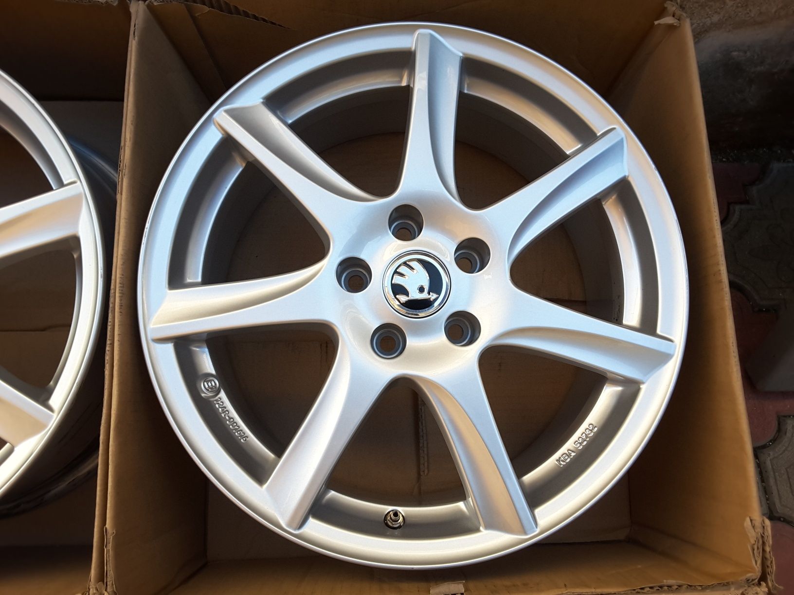 jante aliaj 17; 5x112; Skoda Kodiaq, Karoq, Superb, Octavia Scout