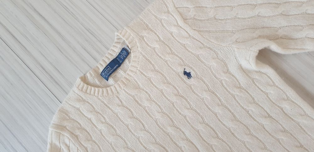 POLO Ralph Lauren Cable Wool / Knit  S  НОВО! ОРИГИНАЛ! Дамски Пуловер