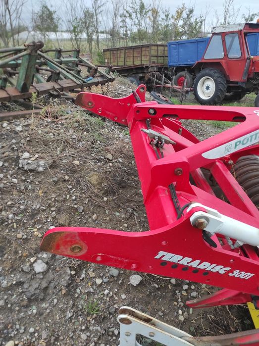 Cadru Terra disc pottinger 3m tăvălug greu hidraulic 1 piesă