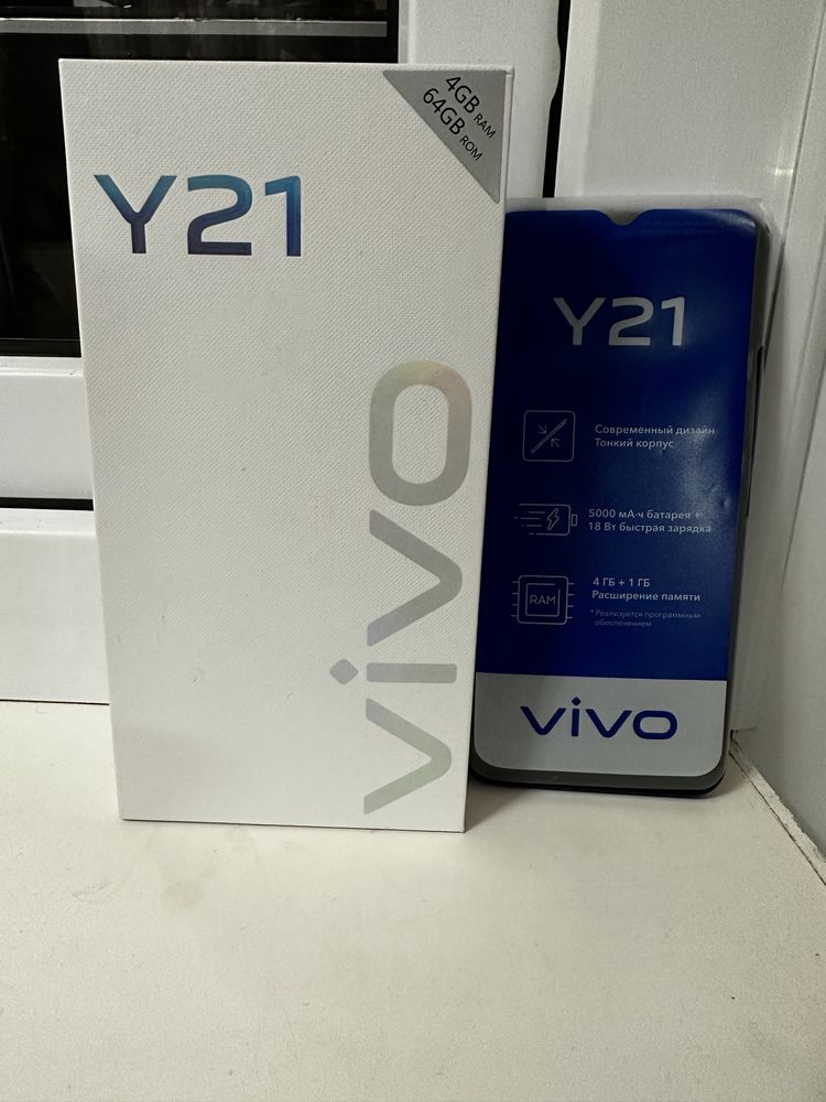 Смартфон Vivo Y 21 blue 64GB