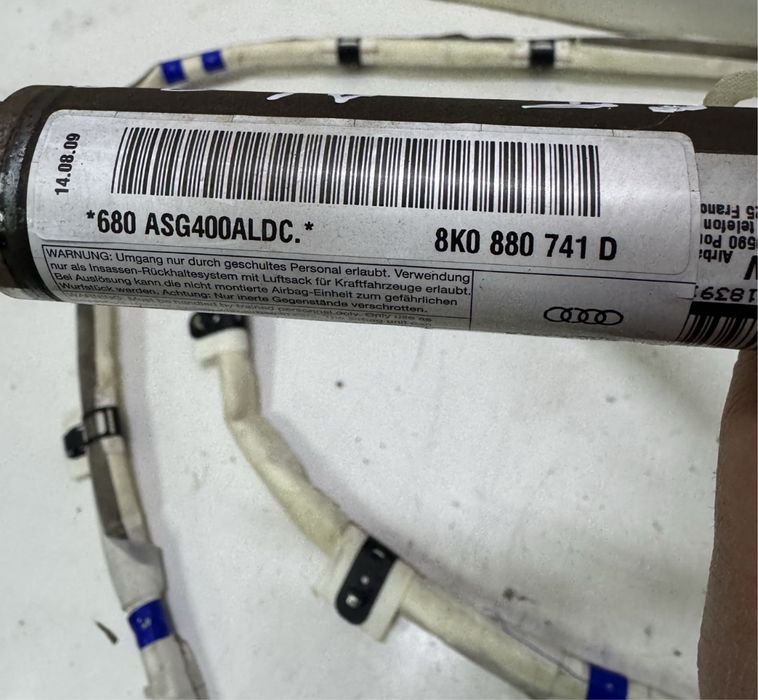 Airbag-uri cortine stanga dreapta audi a4 b8