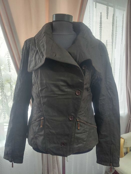 Женско кожено яке с естествена кожа