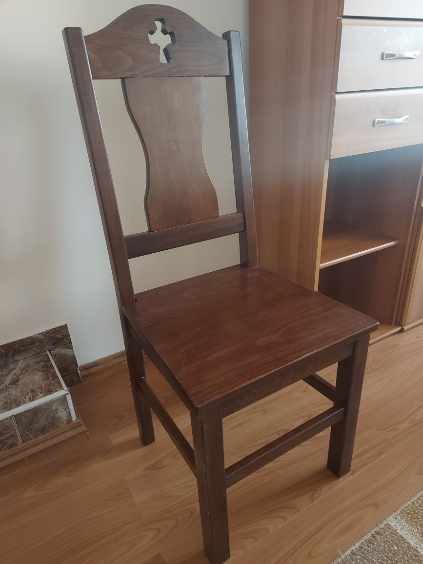 Scaun bisericesc lemn masiv scaun pentru biserica