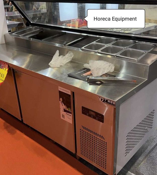 Стол холодильник  саладетта с гастроемкостями 1500 мм