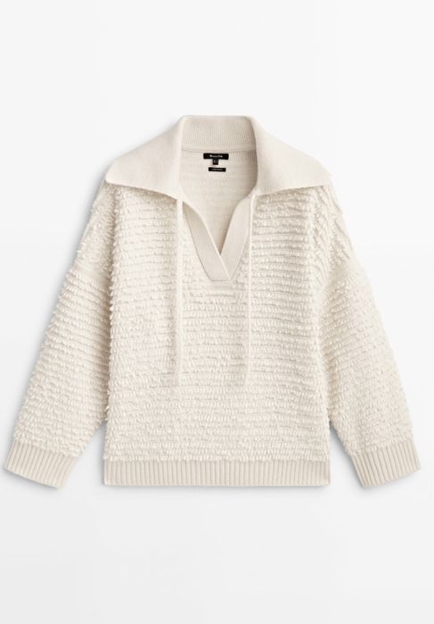 Pulover Massimo Dutti, bucle