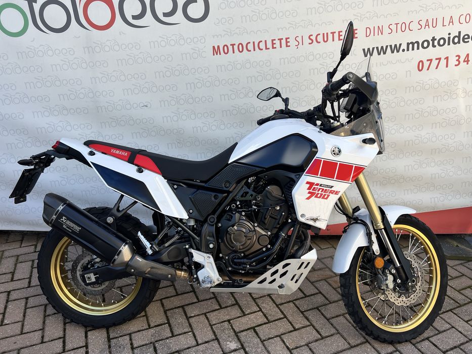 Motoideea vinde YAMAHA TENERE 700 RALLY ABS 2022 Rate Garanție
