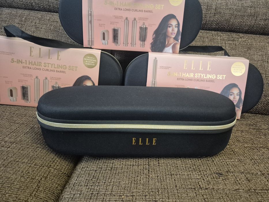 Комплект за оформяне на коса 5-в-1.